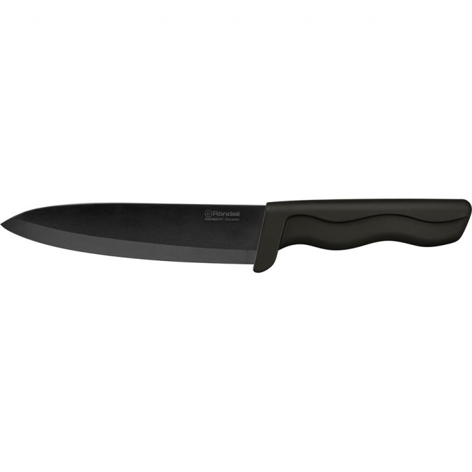 Керамический нож универсальный RONDELL GLANZ BLACK RD-466
