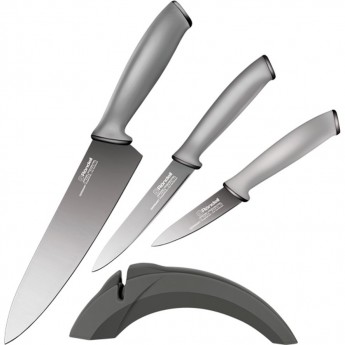 Набор из 3 ножей с ножеточкой RONDELL KRONER