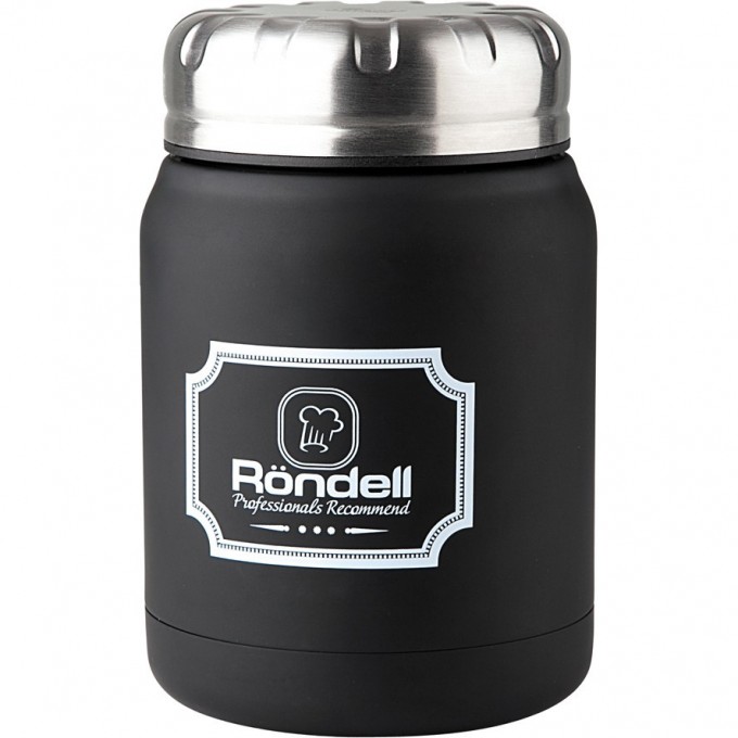 Термос для еды RONDELL BLACK PICNIC 0,5 л RDS-942
