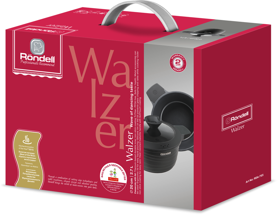 Обзор RONDELL WALZER. Самая титулованная коллекция посуды немецкого бренда