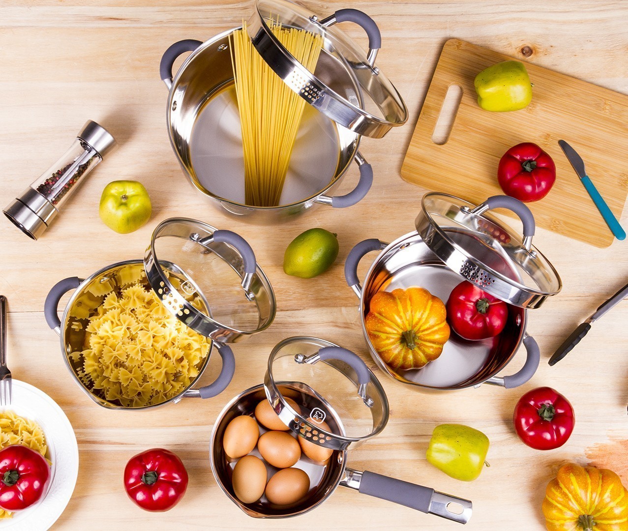 Обзор RONDELL FLAMME. Коллекция стильной нержавеющей посуды для всех