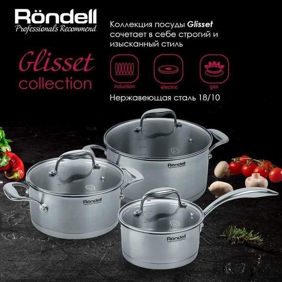 ПОСУДА RONDELL GLIDET В МОСКВЕ